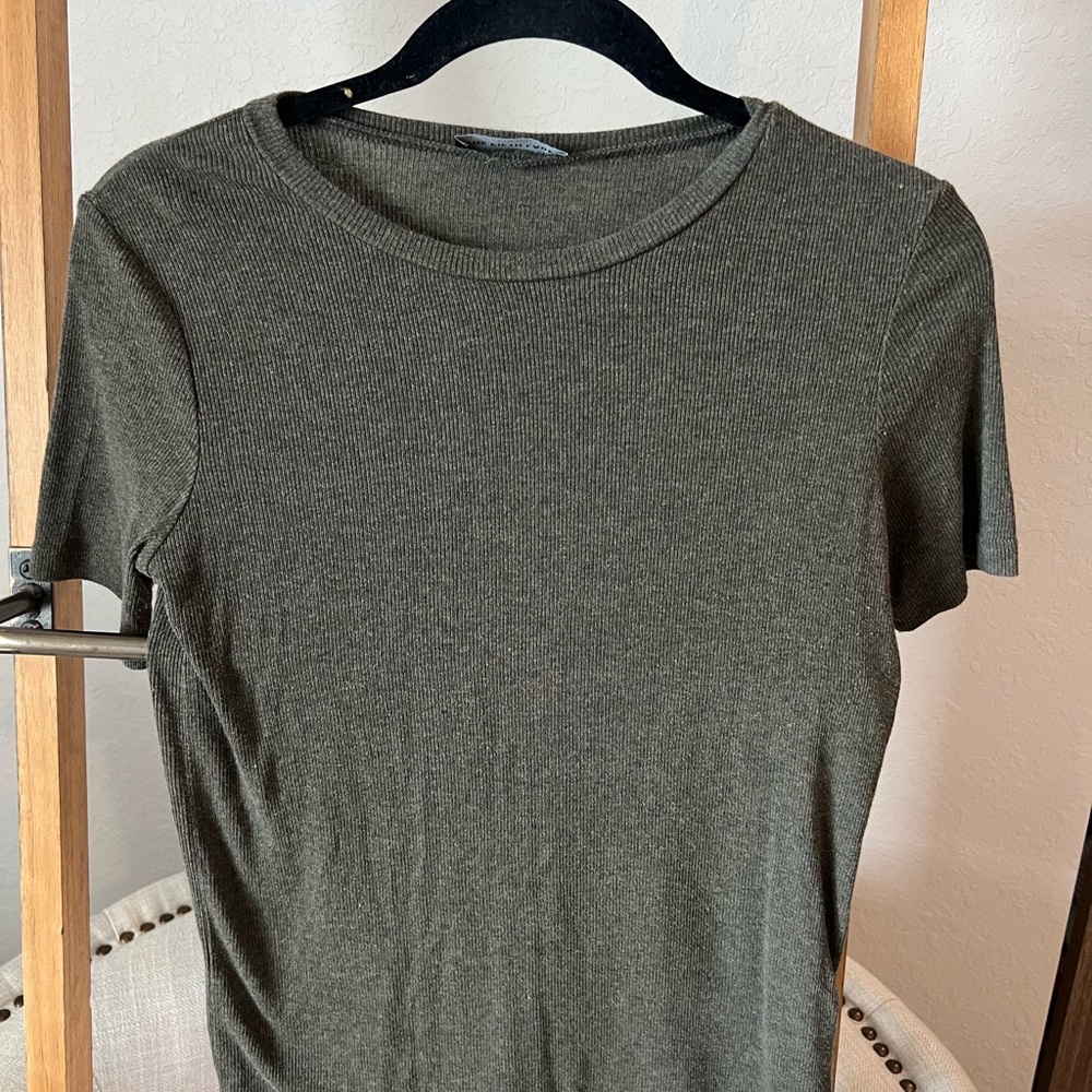 Olive Green Women's Top